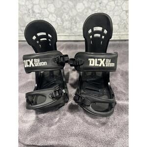 Union DLX Men’s Snowboard Bindings Size L-XL